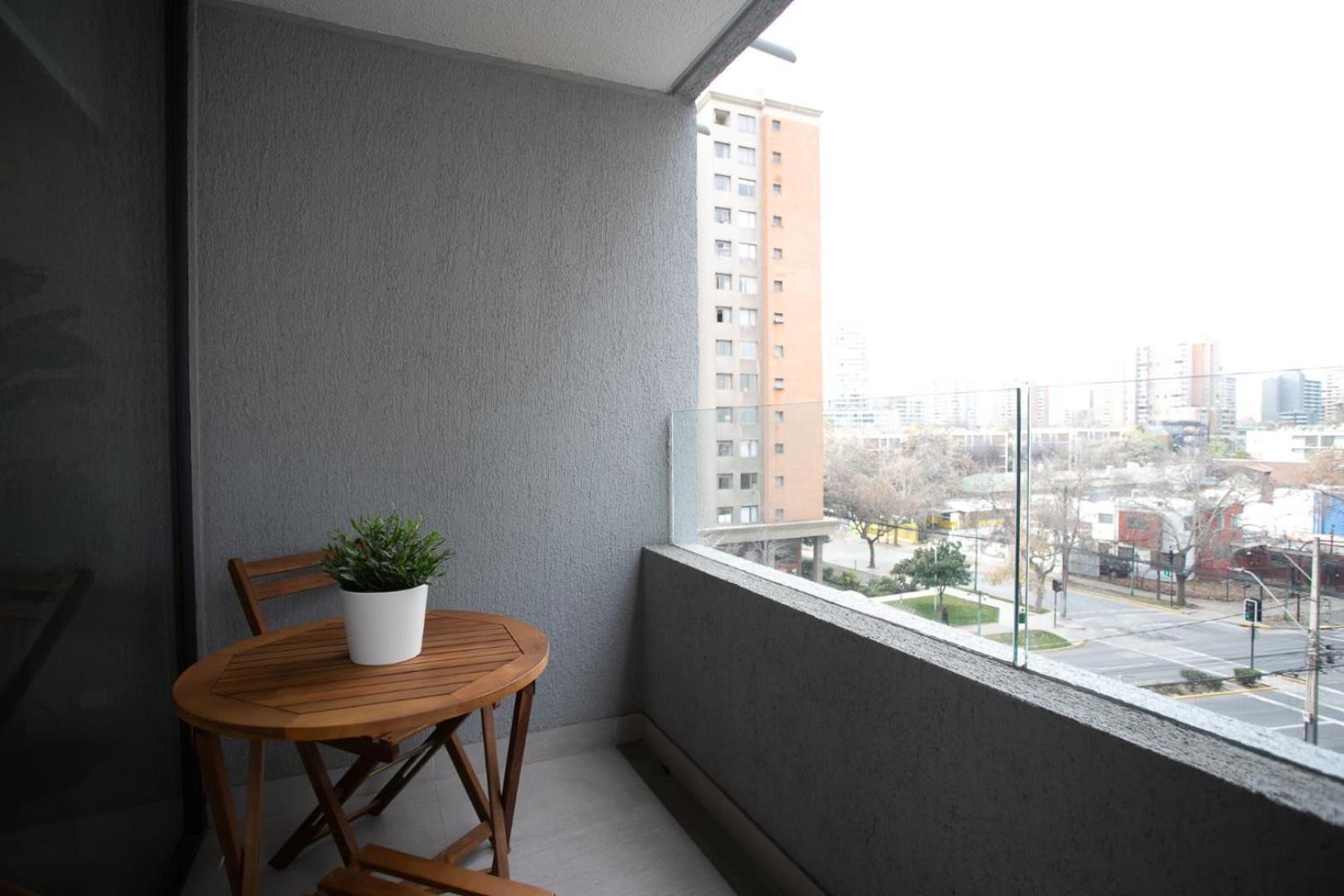 Apartamento Disfruta De La Bohemia A Pasos De Barrio Italia Santiago