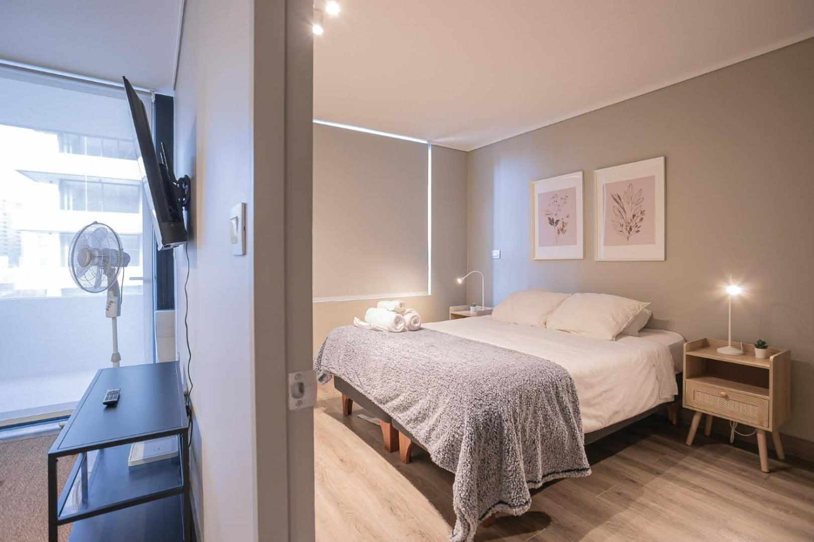 Apartamento Disfruta De La Bohemia A Pasos De Barrio Italia Santiago