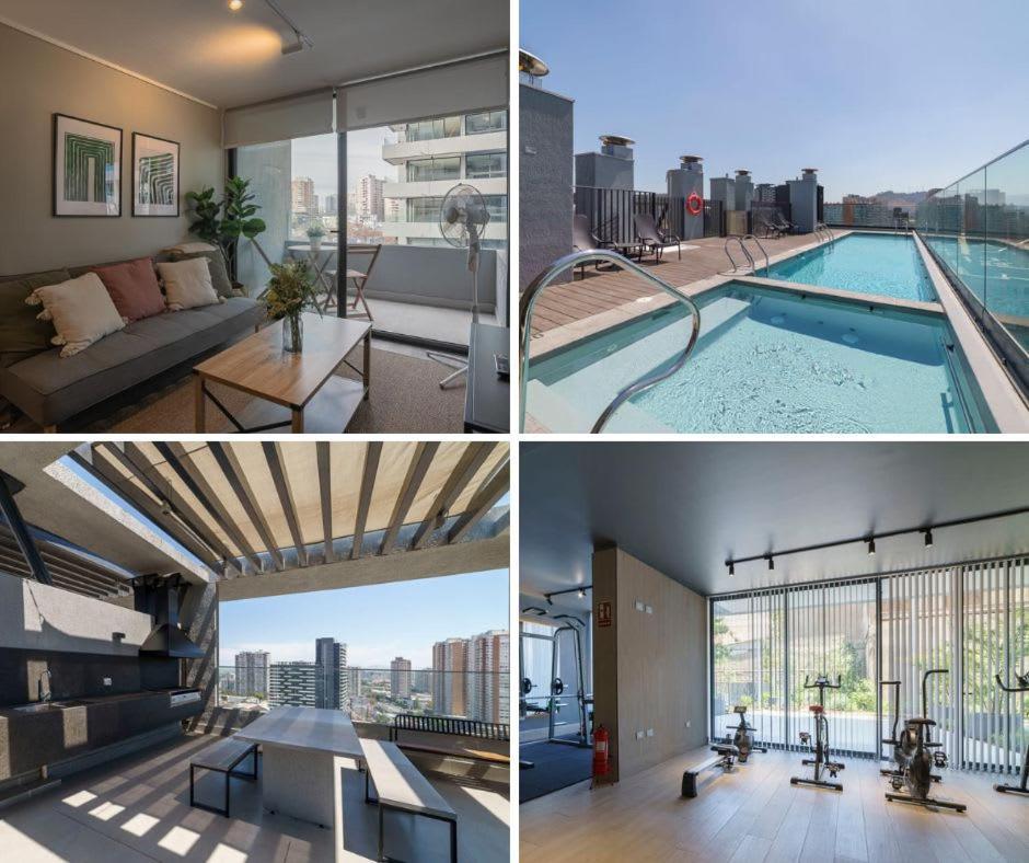 Disfruta De La Bohemia A Pasos De Barrio Italia Apartment Santiago